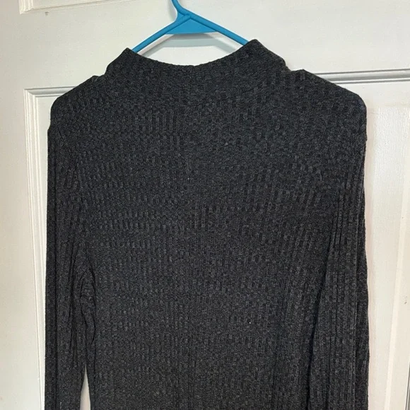 dip Black Ribbed Knit Sweater - Picture 4 of 5